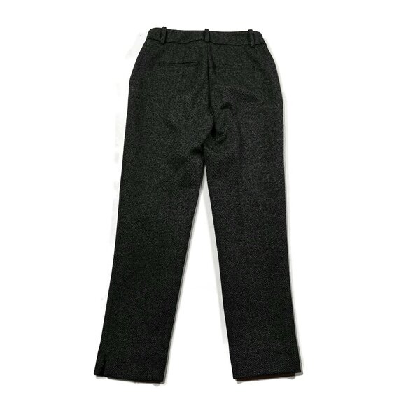 White House Black Market WHBM The Ankle Slim Pants Trousers Sz 00 Houndstooth - Picture 5 of 8